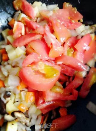 懒人西红柿炖牛肉片（无大料版）的做法步骤：6