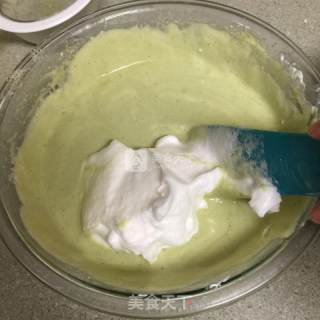 日式绿茶轻乳酪蛋糕的做法步骤：9
