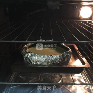 日式绿茶轻乳酪蛋糕的做法步骤：11