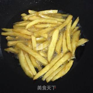炸薯条的做法步骤：5