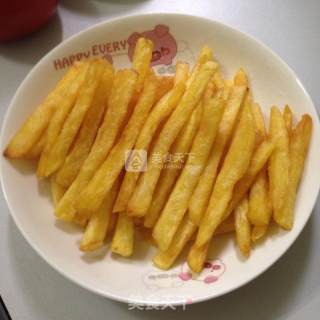 炸薯条的做法步骤：6