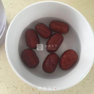 无渣红枣酸奶的做法步骤：2