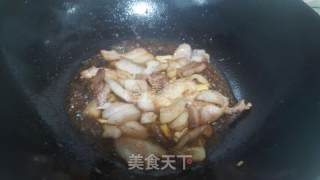 青椒回锅肉的做法步骤：7