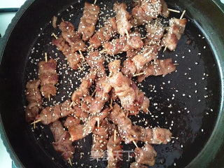 牙签肉的做法步骤：6