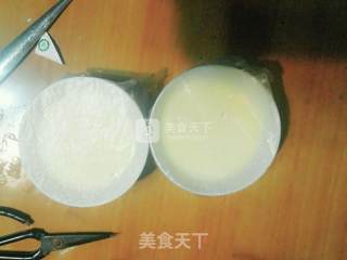 蛋黄双皮奶的做法步骤：6