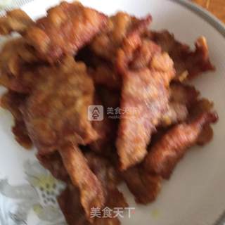 锅包肉的做法步骤：4