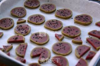 西瓜饼干的做法步骤：10