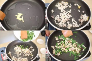 韭菜炒墨鱼仔的做法步骤：5
