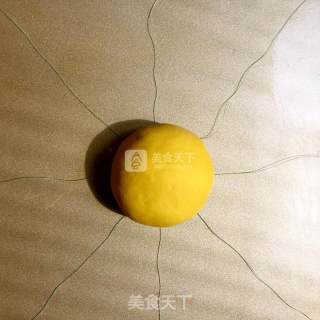 南瓜豆沙面包的做法步骤：12