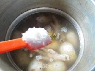 鸡爪香芋汤的做法步骤：7