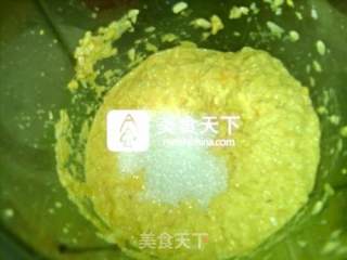 鲜玉米发糕的做法步骤：3