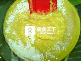 鲜玉米发糕的做法步骤：5