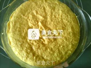 鲜玉米发糕的做法步骤：7
