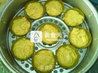 鲜玉米发糕的做法步骤：8