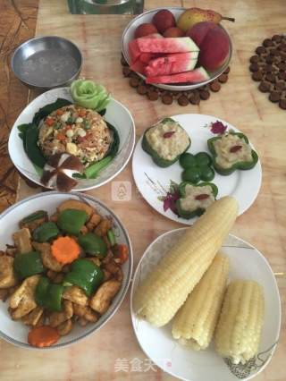 甜椒土豆泥的做法步骤：3