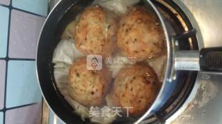 家庭版四喜丸子的做法步骤：13