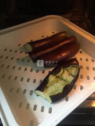 美人版蒸茄子的做法步骤：7