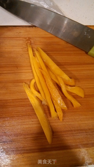 鲜蔬米纸卷的做法步骤：5