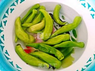 豇豆尖椒猪皮酱菜的做法步骤：2