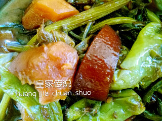 豇豆尖椒猪皮酱菜的做法步骤：7