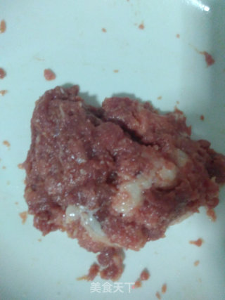 珍珠肉丸的做法步骤：1