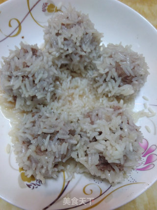珍珠肉丸的做法步骤：4