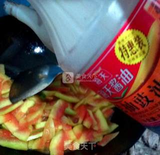 炒西瓜皮的做法步骤：5