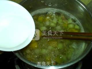 三瓜瑶柱羹的做法步骤：7