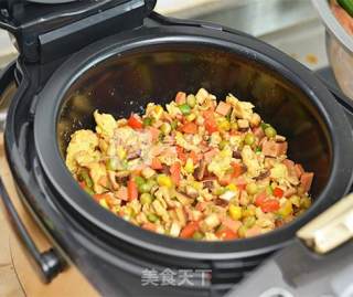 香菇什锦焖饭的做法步骤：4