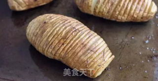 芝士酱风琴土豆的做法步骤：6