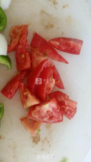 肉片炒杂拌儿的做法步骤：2
