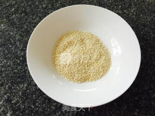 芝麻烧饼（烤箱版）的做法步骤：3