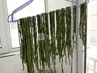 自制干豆角的做法步骤：5