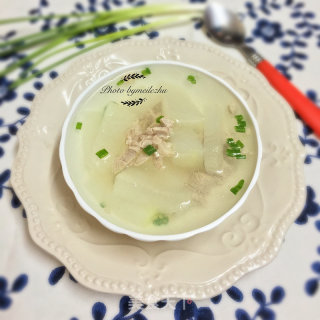 冬瓜肉末汤的做法步骤：10