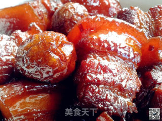 资格的红烧肉！的做法步骤：21