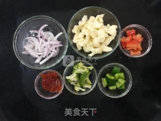 缤纷圆盘的做法步骤：5