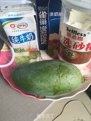 【芒果冰淇淋】蜜多的做法步骤：1