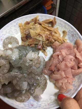 潮式豆腐煲的做法步骤：2