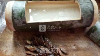 竹筒饭的做法步骤：2