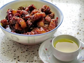 锅蒸红烧肉的做法步骤：13