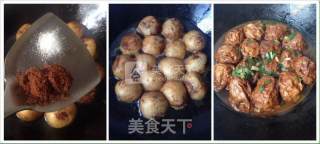 油面筋塞肉的做法步骤：3