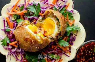 土豆瘦肉煎蛋的做法步骤：6