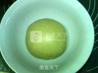 绿茶白巧奶酪包的做法步骤：5
