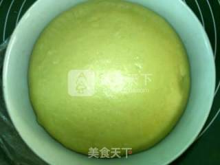 绿茶白巧奶酪包的做法步骤：6