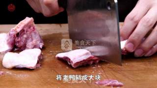 美汁美味的【干笋烧老鸭】的做法步骤：2