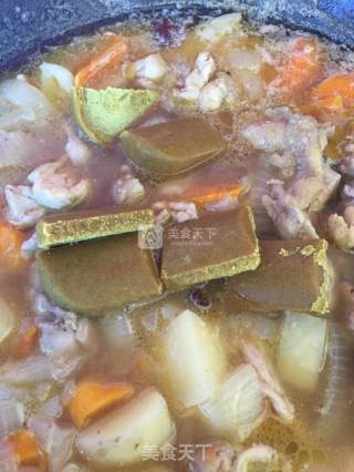 咖喱鸡腿饭的做法步骤：7