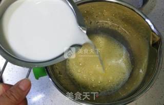 榴芒千层蛋糕的做法步骤：3