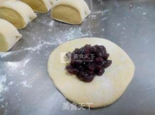 南瓜豆沙包的做法步骤：6