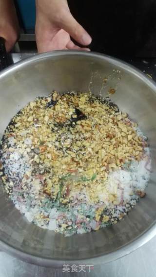 广式传统五仁月饼的做法步骤：6