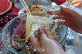 鲜虾混沌的做法步骤：2